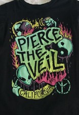 Vintage Pierce The Veil band Black Cotton tee All Sizes Men T-shirt S-4XL