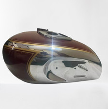 Triumph T90 5T Speed Twin Chrome And Maroon Petrol Tank 1948/compatible for