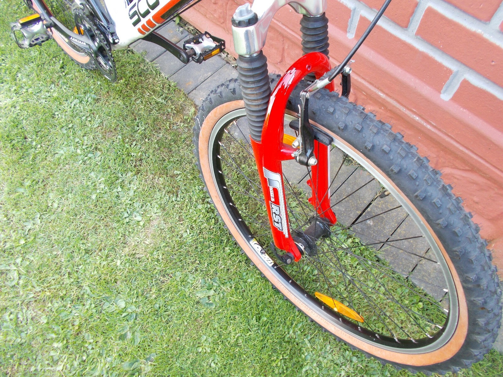 SCOTT Fully Mountainbike FX2 MTB schwarz weiss rot Scott Mountainbike