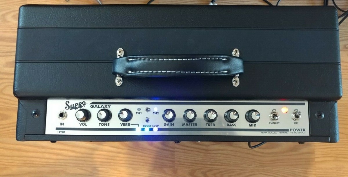 NEW Supro 1697R Galaxy 50-Watt 2 Channel 1x12 Tube Combo Amp w