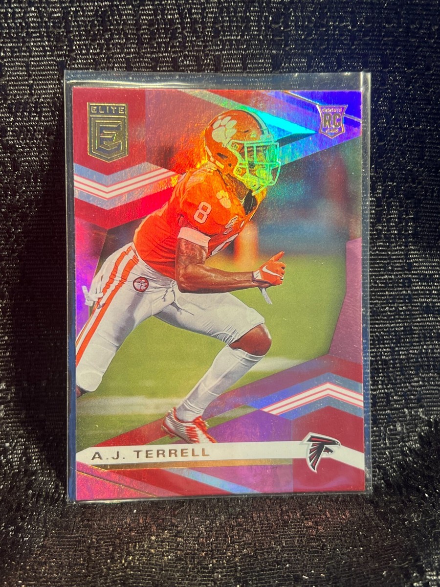 2020 Panini Donruss Elite - Rookies A.J. Terrell #160 Pink (RC