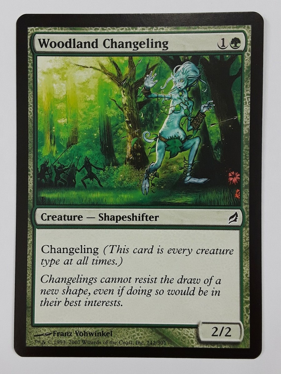 Woodland Changeling Lorwyn Magic the Gathering Mtg x1 Woodland Changeling Lorwyn Magic the Gathering Mtg x1