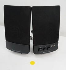 ALTEC LANSING BX1120 LEFT AND RIGHT COMPUTER SPAKERS W/ POWER CORD