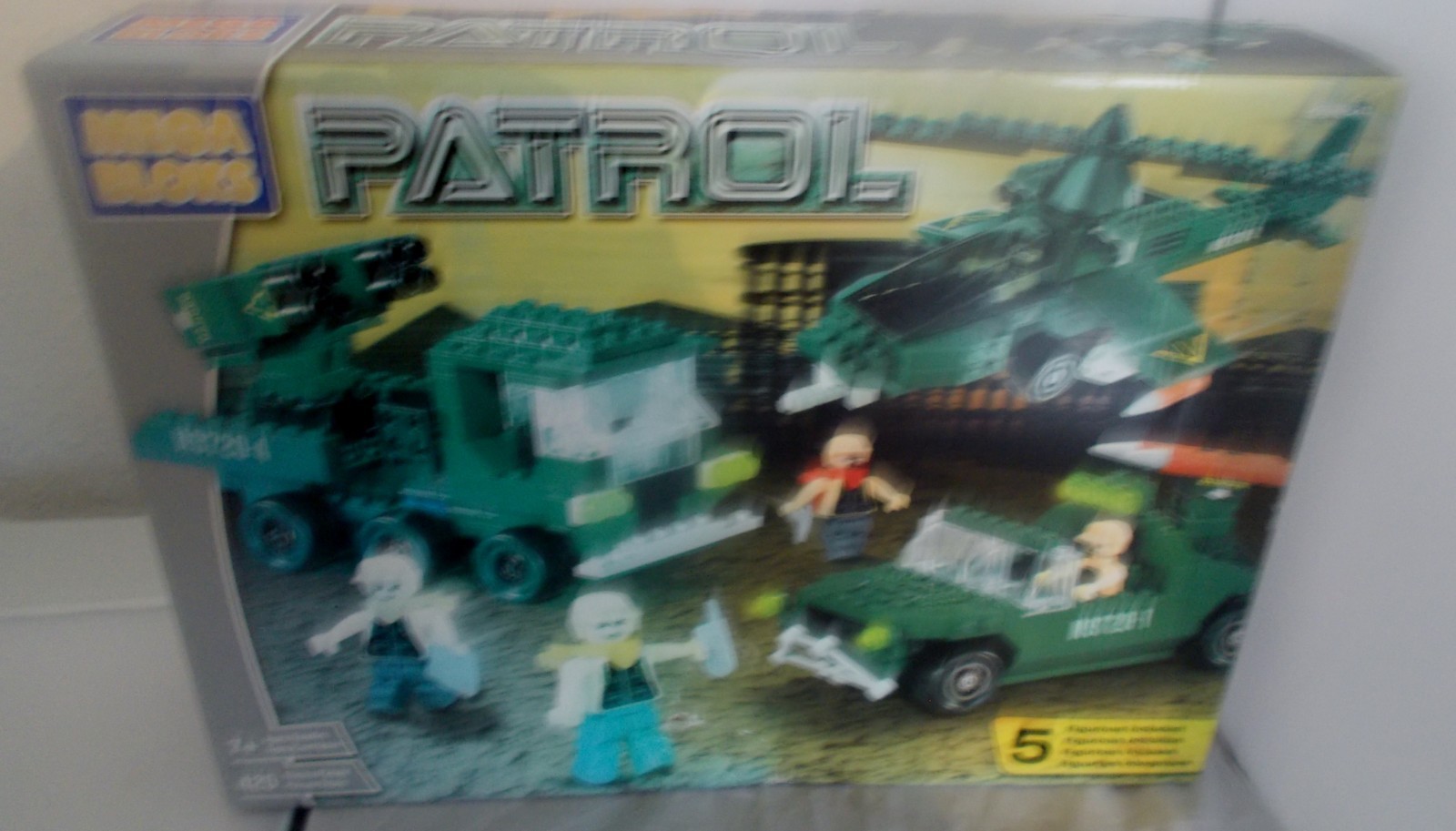 MEGA BLOKS 9784 PATROL SET