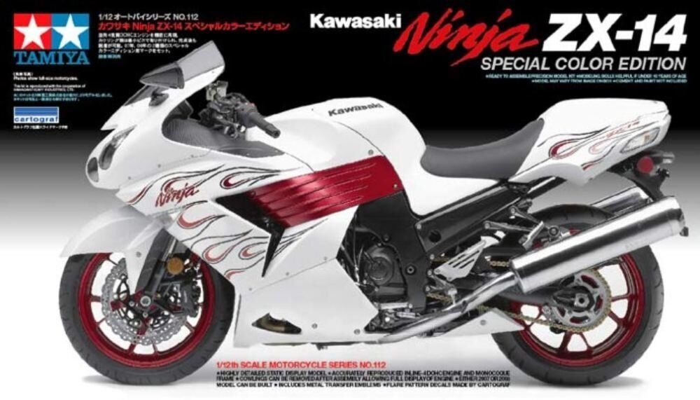 tamiya 様 Tamiya 1/12 Motorcycle Series No.112 Kawasaki Ninja Zx-14