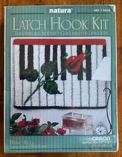 Caron Natura Latch Hook Kit R848 - Piano Keys 20  X 27  - New