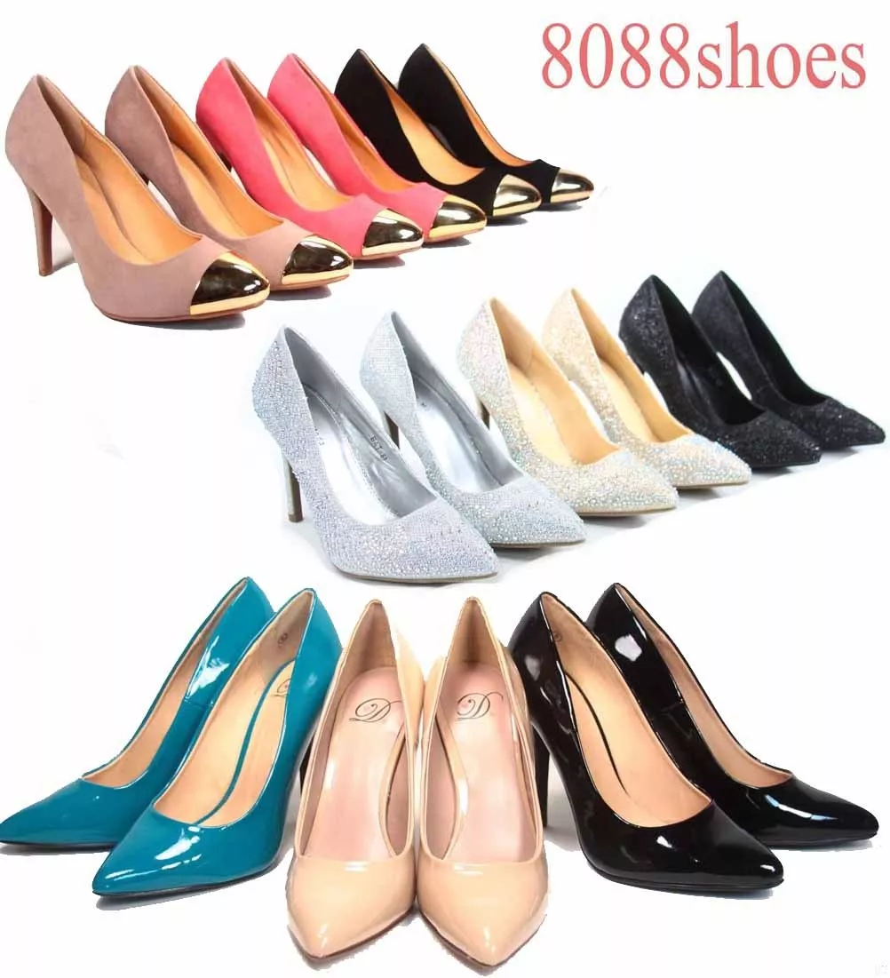 Women s Sexy Pointy Toe Bridal Stiletto High Heel Pumps Shoes All