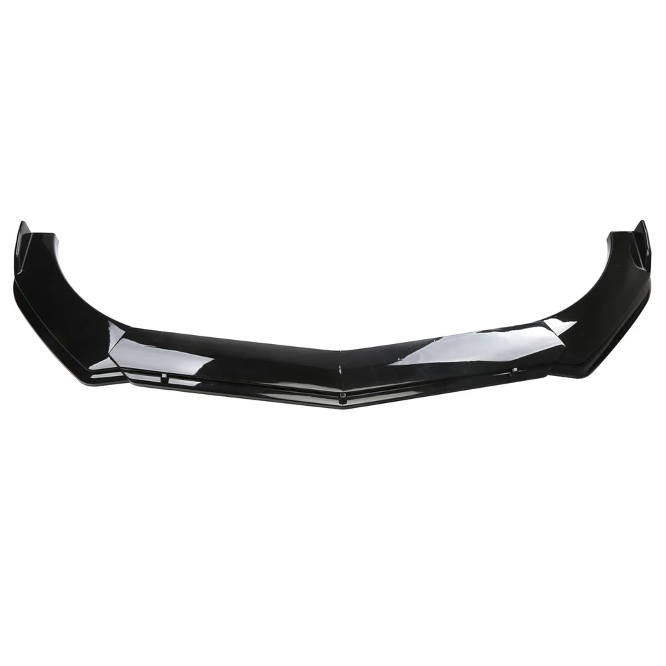 Front Bumper Lip Chin Spoiler Splitter Body Kit For GMC Glossy Black Foto 4 de 4