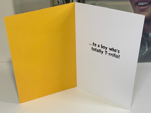 Dinosaur Volcano Birthday Card Greetings Card New - Picture 4 of 4