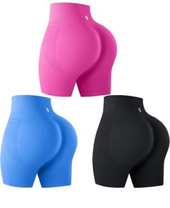 Evercute Pantalones cortos con levantamiento de glúteos para mujer