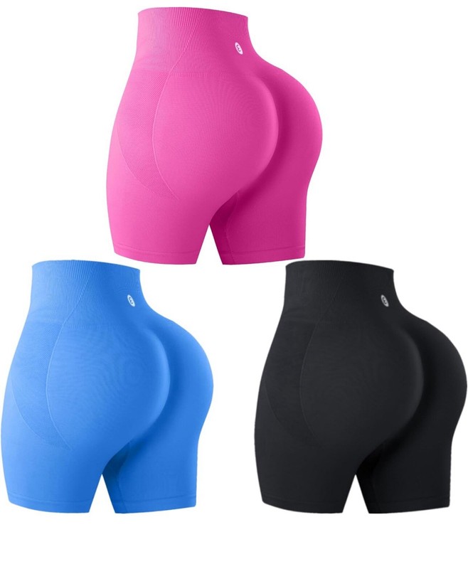 Evercute Pantalones cortos con levantamiento de glúteos para mujer