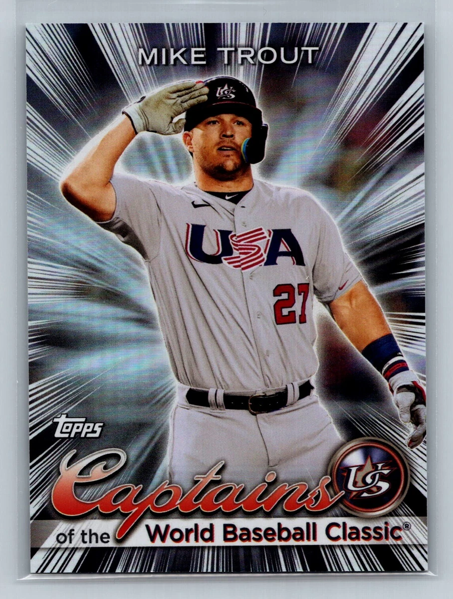 2023 Topps World Baseball Classic - Mike Trout #CC-19 for sale | eBay