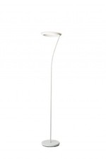 73 White LED Torchiere Floor Lamp With White