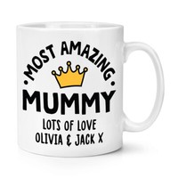 Personalisierte Am Tollsten Mummy Krone 10Oz Becher Tasse Mama Muttertag Liebe