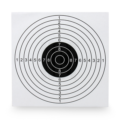 Paper Targets For Precision Shooting Practice - View #3