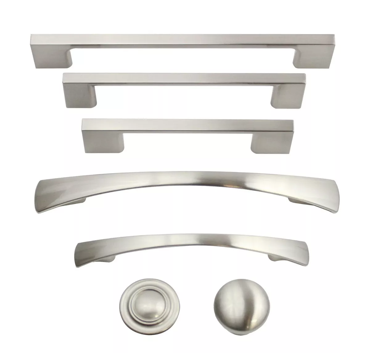 Brushed 2024 nickel hardware