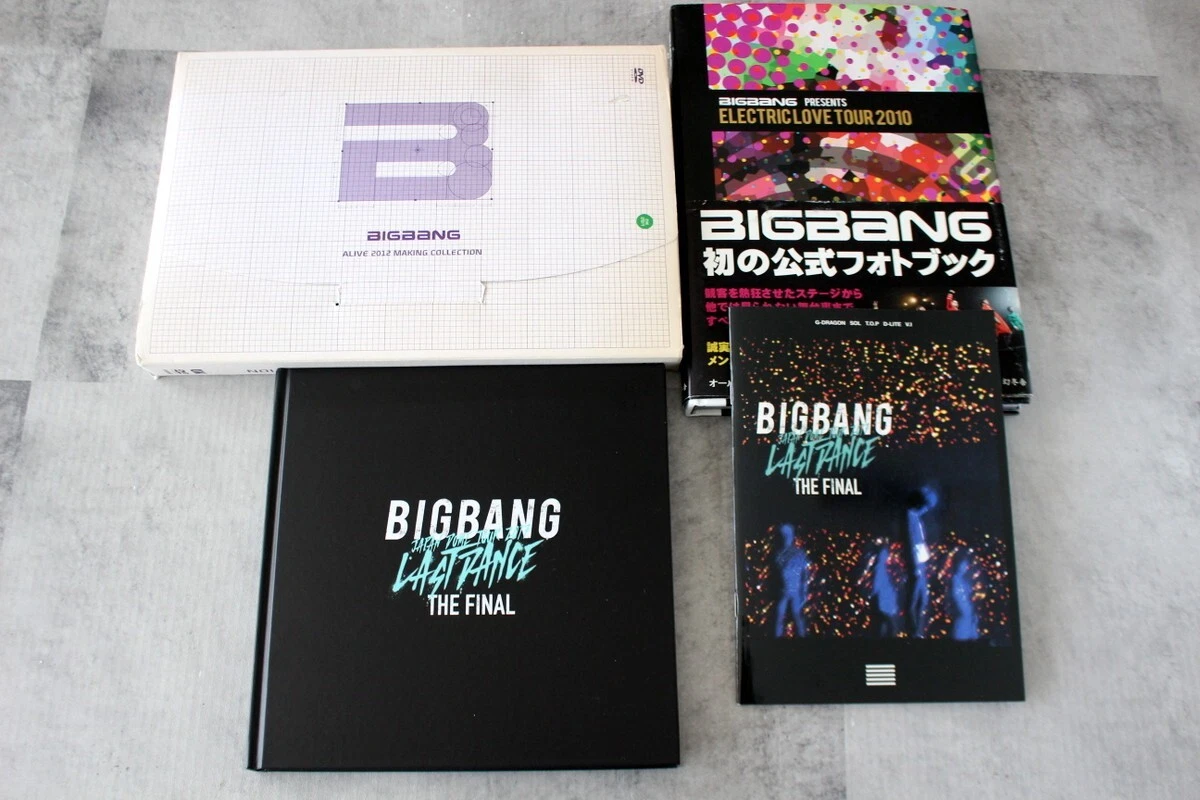 アイドル BIGBANG PHOTOBOOK SET x4 BIGBANG Japan Korea Photobook Notebook Electric Love Last
