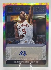 2018-19 Edmond Sumner Panini Donruss Signature Series Autograph #SG-ESM Pacers