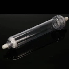 10” Inline Refillable RO DI Water Filter Cartridge 1/4” 