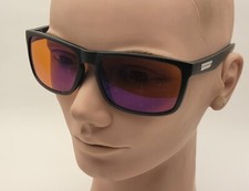 Gunnar Intercept Onyx Black/light Brown Mirror Square Sunglasses 58-17-135