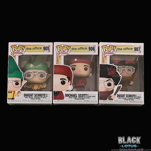 the office christmas funko pops