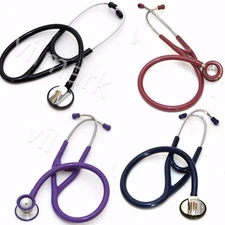Professional Cardiology Stethoscope Tunable Diaphragm 1A Pick Up Your Color