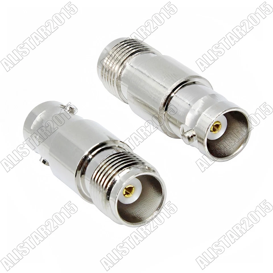 10x BNC Female Jack to TNC Jack Female Adapter RF Connector BNC-TNC Full Copper - Image 3 of 4