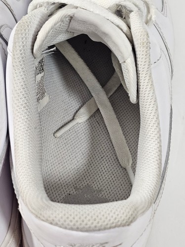 Nike Air Force 1 '07 Low Womens Size 10 Triple White Sneakers *No Insoles* - Picture 11 of 13
