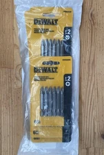 5-PACKS OF DEWALT 6-PIECE #2 PHILLIPS POWER BITS DW2022CR6 (30pc) New Free Ship