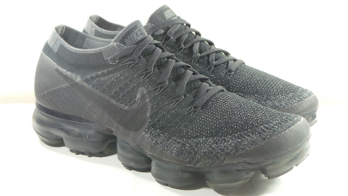 NIKE 2017 AIR VAPORMAX FLYKNIT BLACK DARK GREY 8 ANIMAL MAX  display picture 2