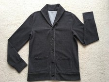 WOMENS GAP DARK GREY HEATHER BUTTON UP CARDIGAN SZ M EXCELLENT CLEAN GUARANTEED