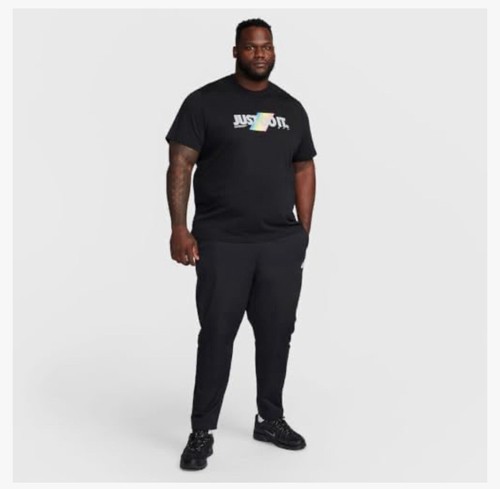 New XXL Nike Just Do It Light Spectrum Rainbow Pride Tall Shirt FQ8002-010 Men - Picture 14 of 15