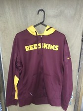 Washington Redskins Nike Therma Fit Full Zip Sweatshirt/Hoodie, Large