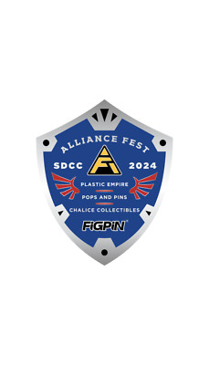 FIGPIN Alliance Fest Logo Pin #G15 Shield SDCC 2024 Exclusive LE 250