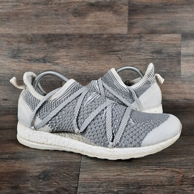 Adidas Stella McCartney PureBoost X Sneaker Womens 10 Grey Primeknit AF6431