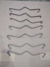 Used Roberts Gordon Co-Ray-Vac Flat Reflector Clips - Qty. 7