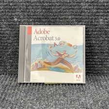 Adobe Acrobat 5.0 for Windows CD-ROM w/ Serial Number