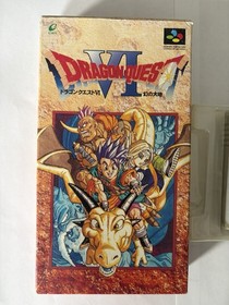 Dragon Quest VI Super Famicom SFC Japan Import US Seller Boxed Fast Shipping