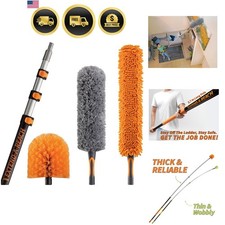 20 Foot High Duster Kit with 4-12 ft Extension Pole  High Ceiling Duster C...