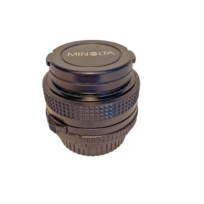 Objektiv Minolta MD 50mm 1 : 1.7 - Ø 49 mm + Zubehörpaket B+W 49ES 010 1x UV