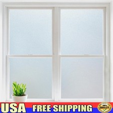 Frosted Window Film UV Protection Static Cling Easy Install Privacy Cover New