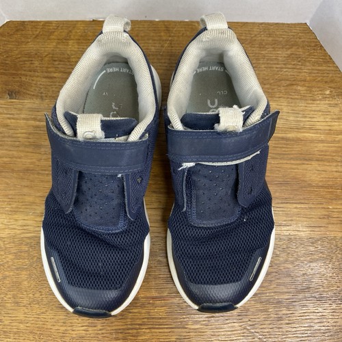 On Cloud Kid Shoes Navy Blue Mesh Strap Sneakers Size 12K EU29.5 (140692) - Picture 5 of 20