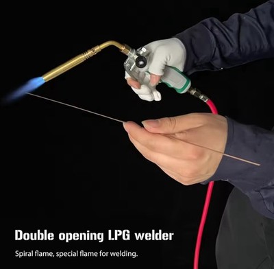 LPG Welding Torch Kit Hose Gas Burner Soldering Brazing Tool