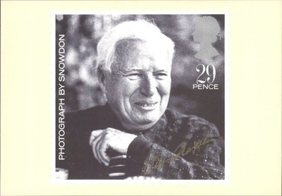 Charles Chaplin British Films PHQ Postkarte Snowdon Foto 1985 The Post Office