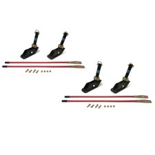 Buyers Products 4 Snow Plow Shoes 2 Blade Guides For Boss Power Vxtdxt