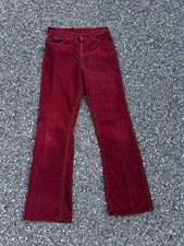 Vintage Levi's 517 Corduroy Denim Pants Bootcut Men's 30x32 USA Made 70s Talon