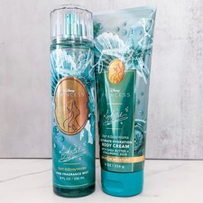 Bath  Body Works 2pc DISNEY PRINCESS ARIEL - LITTLE MERMAID Mist  Body Cream