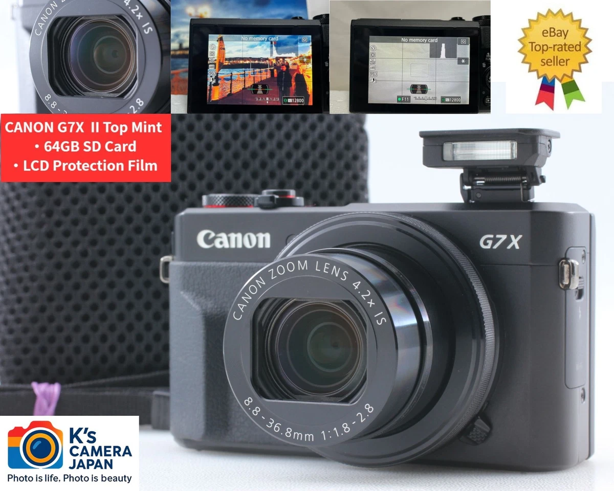 Canon PowerShot G7 X Mark II 紧凑相机| eBay