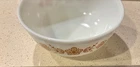 Vintage Pyrex Butterfly Gold 404 Large Mixing Bowl 4 Quart Very Clean