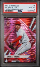 2021 Panini Chronicles - Phoenix Shohei Ohtani #15 Pink Pulsar PSA 10